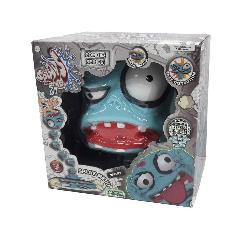 Boneco Walky (Zombie Series) Maxi de 17cm - Splats Head - Bonecos